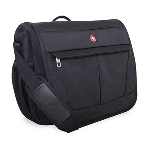 SWISSGEAR 8869 Laptop Messenger Bag - Black